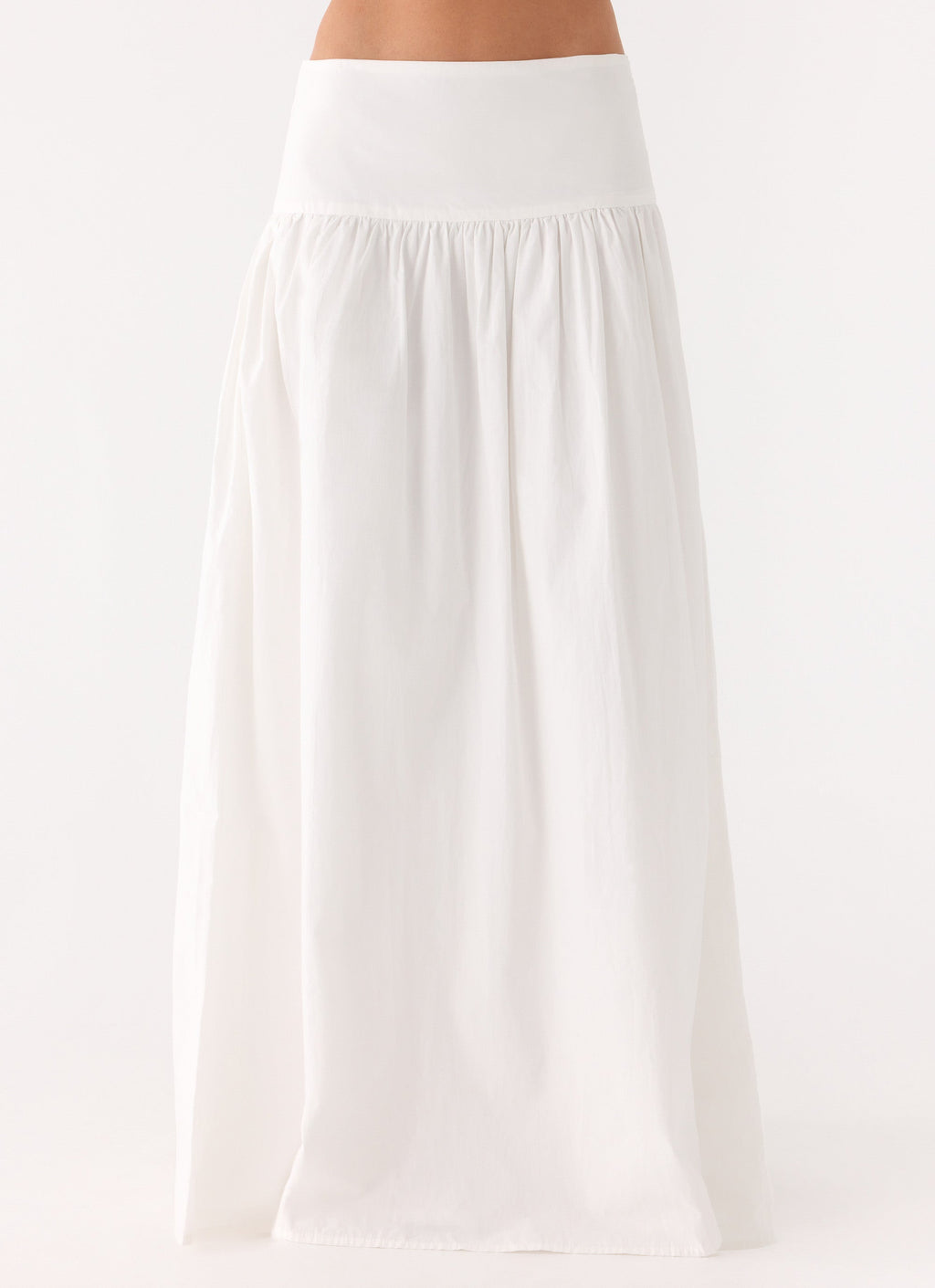 Jayne Maxi Skirt - White