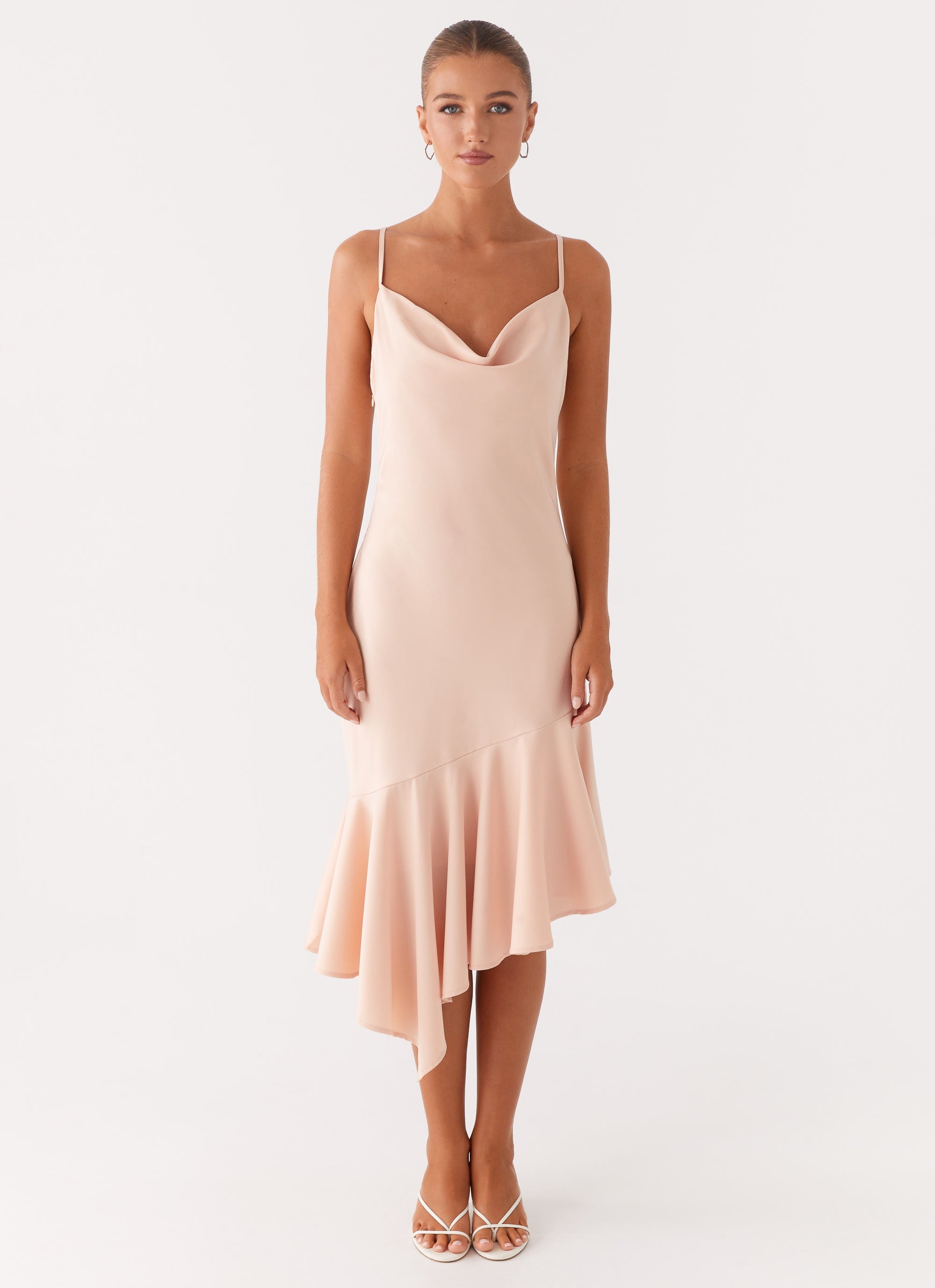 Korby Midi Dress - Pink