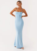 Talk About Us Maxi Dress - Blue
